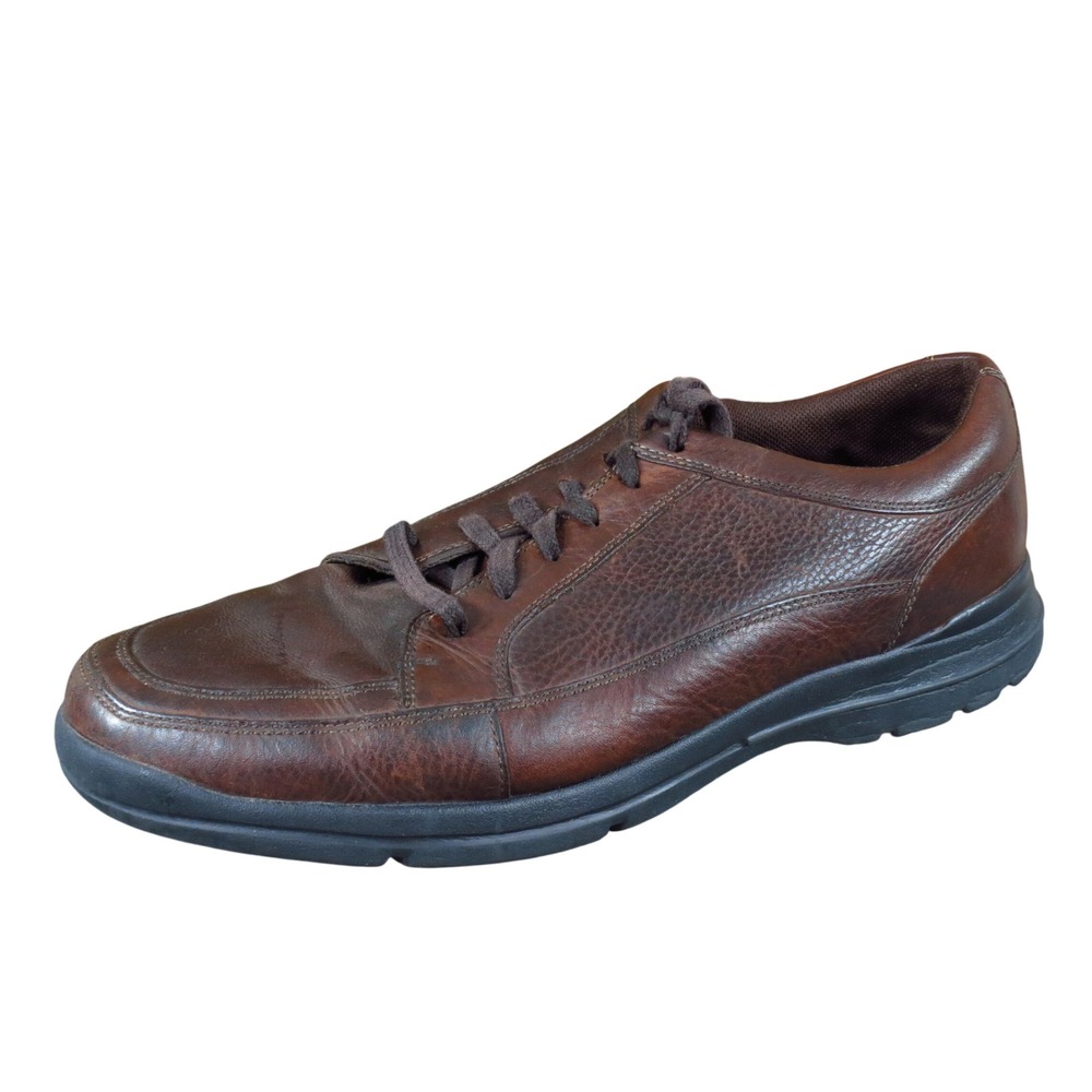 Rockport XCS H79440 Mens Walking Shoes Size 12 Casual Comfort Brown‎ Leather